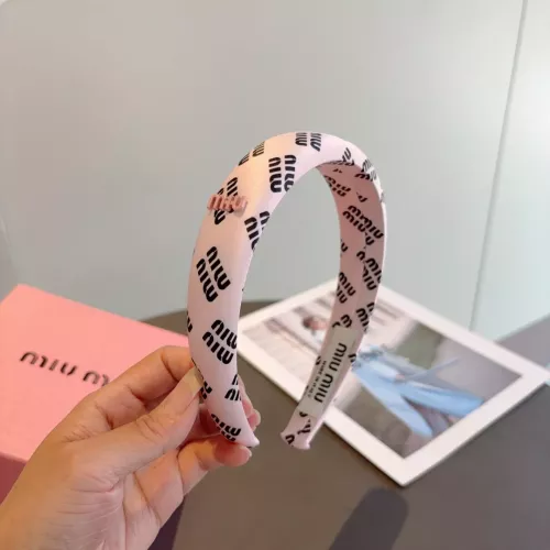Replica MIU MIU Headband For Women #1377753 $27.00 USD for Wholesale