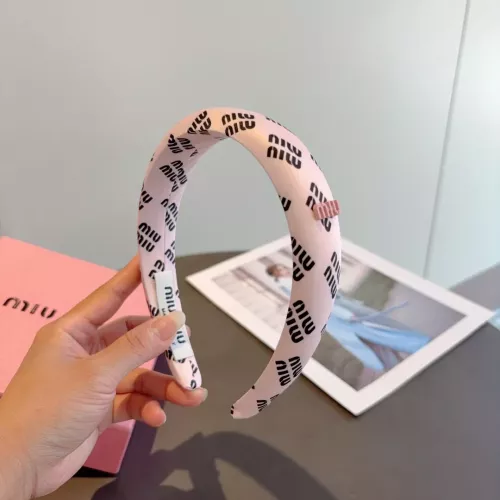 Replica MIU MIU Headband For Women #1377753 $27.00 USD for Wholesale