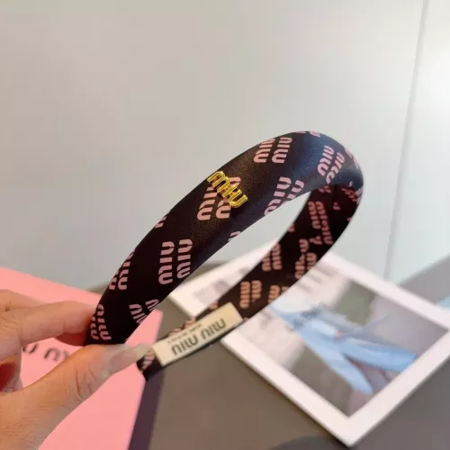 MIU MIU Headband For Women #1377754 $27.00 USD, Wholesale Replica MIU MIU Headband