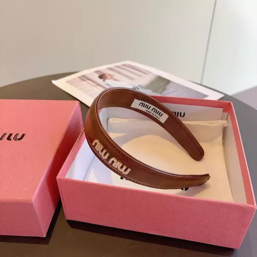 Replica MIU MIU Headband For Women #1377756 $27.00 USD for Wholesale