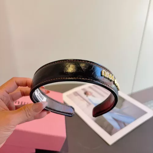 Replica MIU MIU Headband For Women #1377757 $27.00 USD for Wholesale