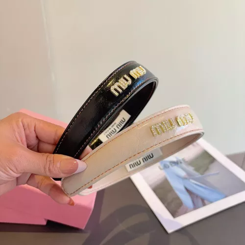 Replica MIU MIU Headband For Women #1377757 $27.00 USD for Wholesale