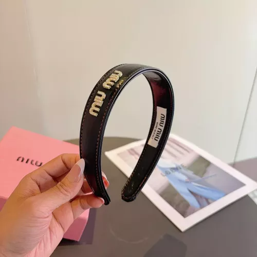 Replica MIU MIU Headband For Women #1377757 $27.00 USD for Wholesale