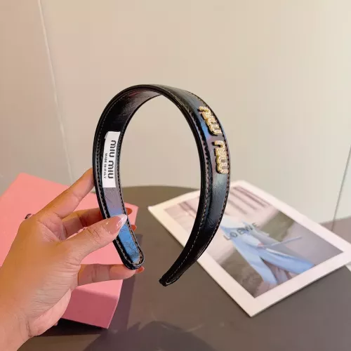 Replica MIU MIU Headband For Women #1377757 $27.00 USD for Wholesale