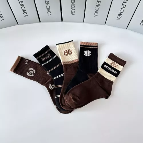 Replica Balenciaga Socks #1377784 $29.00 USD for Wholesale