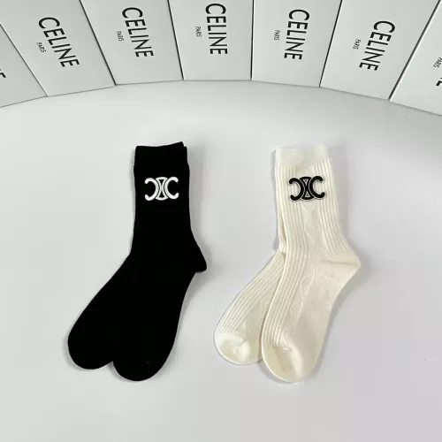 Replica Celine Socks #1377789 $29.00 USD for Wholesale