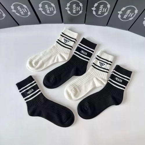 Replica Prada Socks #1377793 $29.00 USD for Wholesale