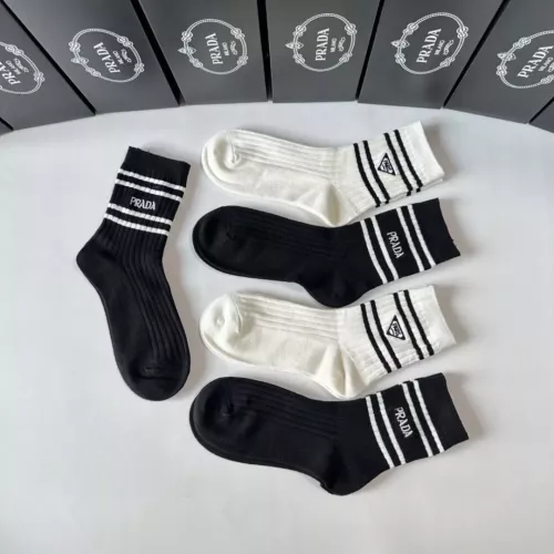 Replica Prada Socks #1377793 $29.00 USD for Wholesale