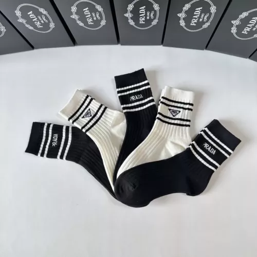 Replica Prada Socks #1377793 $29.00 USD for Wholesale
