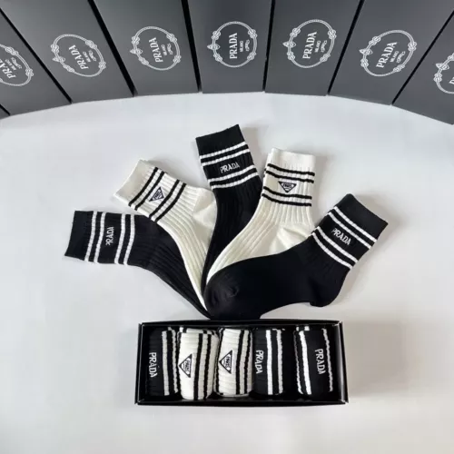 Replica Prada Socks #1377793 $29.00 USD for Wholesale