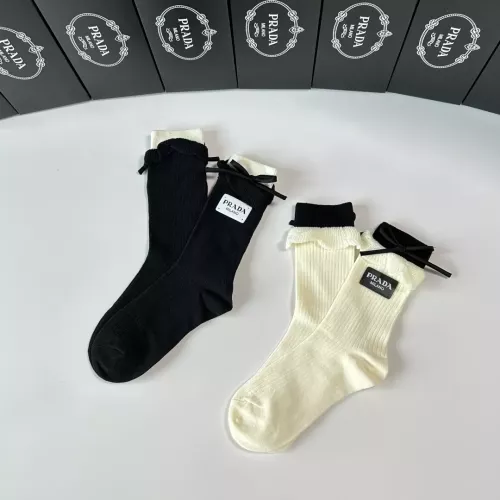 Prada Socks #1377794 $29.00 USD, Wholesale Replica Prada Socks