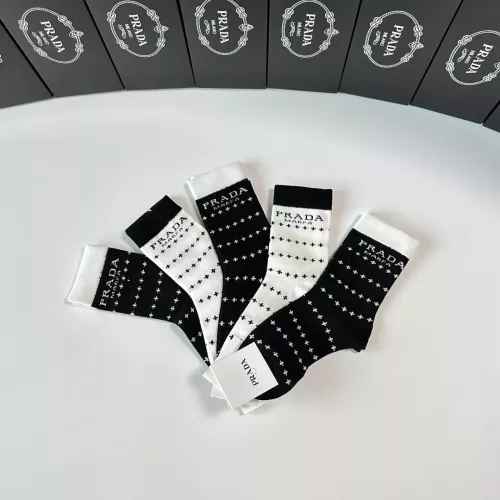 Replica Prada Socks #1377795 $29.00 USD for Wholesale