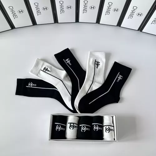 Replica Chanel Socks #1377796 $29.00 USD for Wholesale