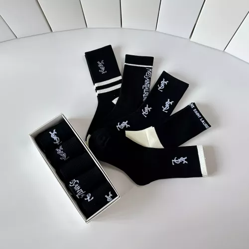 Replica Yves Saint Laurent YSL Socks #1377800 $29.00 USD for Wholesale