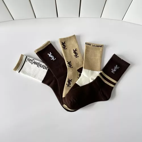 Replica Yves Saint Laurent YSL Socks #1377801 $29.00 USD for Wholesale