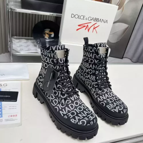 Replica Dolce & Gabbana D&G Boots For Men #1377861 $135.00 USD for Wholesale