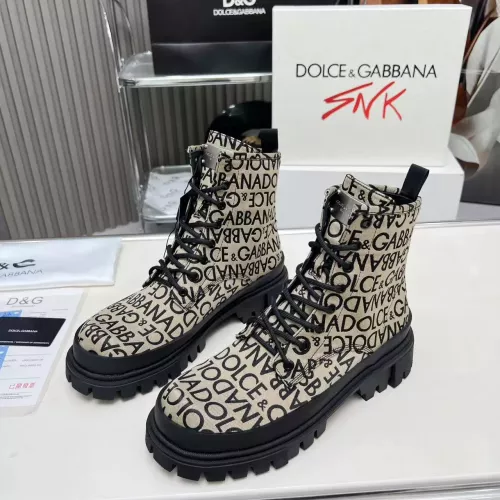 Dolce &amp; Gabbana D&amp;G Boots For Men #1377862 $135.00 USD, Wholesale Replica Dolce &amp; Gabbana D&amp;G Boots