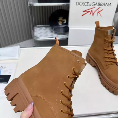 Replica Dolce & Gabbana D&G Boots For Men #1377863 $135.00 USD for Wholesale