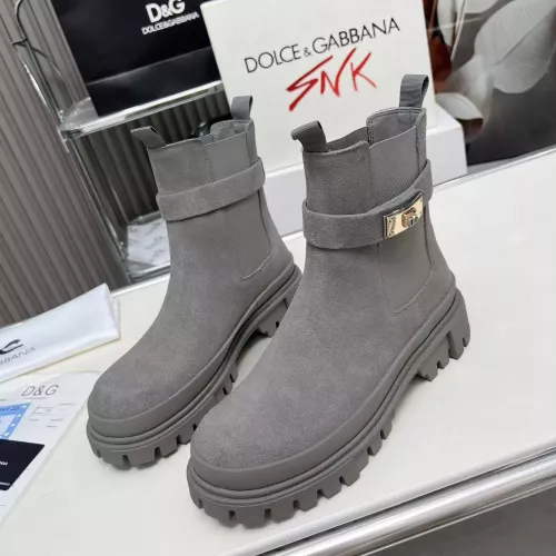 Dolce &amp; Gabbana D&amp;G Boots For Men #1377865 $135.00 USD, Wholesale Replica Dolce &amp; Gabbana D&amp;G Boots
