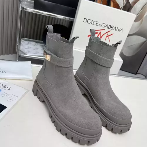 Replica Dolce & Gabbana D&G Boots For Men #1377865 $135.00 USD for Wholesale