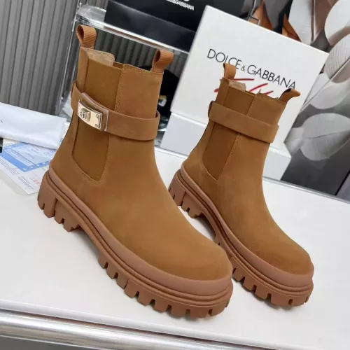 Dolce &amp; Gabbana D&amp;G Boots For Men #1377866 $135.00 USD, Wholesale Replica Dolce &amp; Gabbana D&amp;G Boots