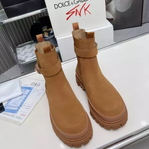 Replica Dolce & Gabbana D&G Boots For Men #1377866 $135.00 USD for Wholesale