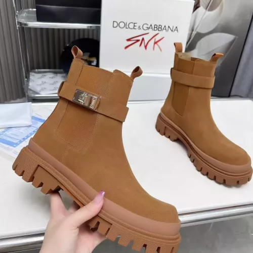 Replica Dolce & Gabbana D&G Boots For Men #1377866 $135.00 USD for Wholesale