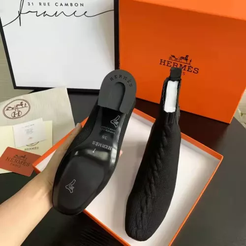 Replica Hermes Boots For Women #1377868 $92.00 USD for Wholesale