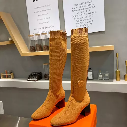 Replica Hermes Boots For Women #1377872 $105.00 USD for Wholesale