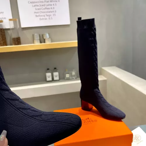 Replica Hermes Boots For Women #1377874 $105.00 USD for Wholesale