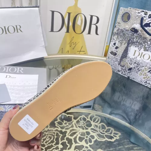 Replica Christian Dior Flat Shoes For Women #1377885 $85.00 USD for Wholesale