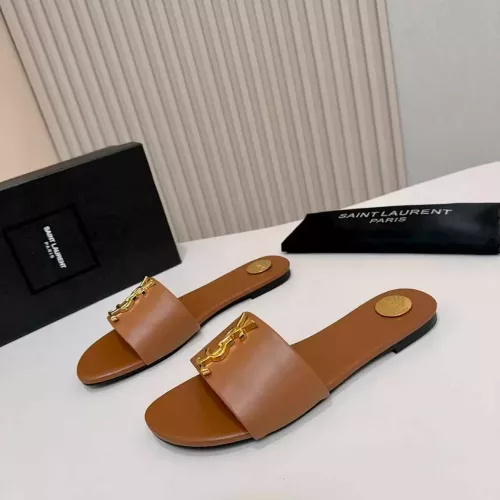 Replica Yves Saint Laurent YSL Slippers For Women #1377894 $82.00 USD for Wholesale