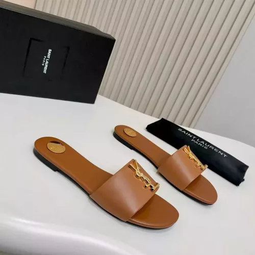 Replica Yves Saint Laurent YSL Slippers For Women #1377894 $82.00 USD for Wholesale