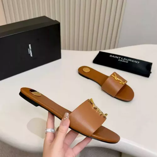 Replica Yves Saint Laurent YSL Slippers For Women #1377894 $82.00 USD for Wholesale