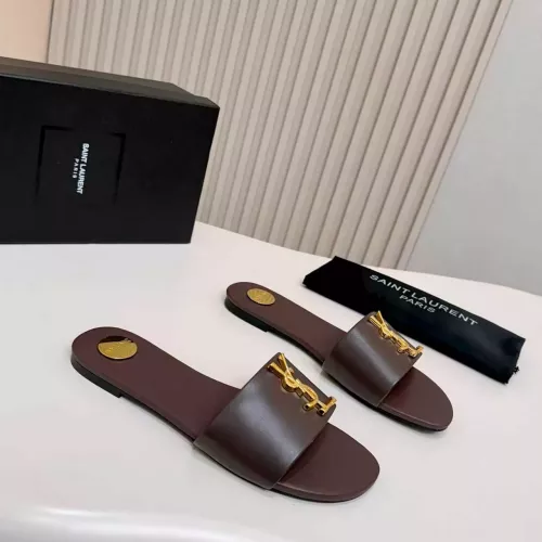 Replica Yves Saint Laurent YSL Slippers For Women #1377896 $82.00 USD for Wholesale