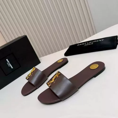 Replica Yves Saint Laurent YSL Slippers For Women #1377896 $82.00 USD for Wholesale