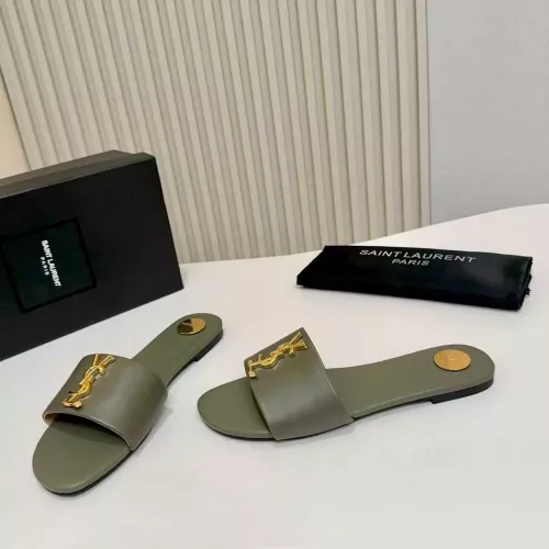 Replica Yves Saint Laurent YSL Slippers For Women #1377897 $82.00 USD for Wholesale
