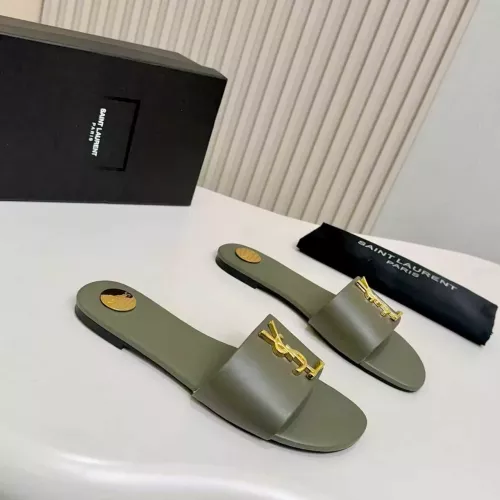 Replica Yves Saint Laurent YSL Slippers For Women #1377897 $82.00 USD for Wholesale
