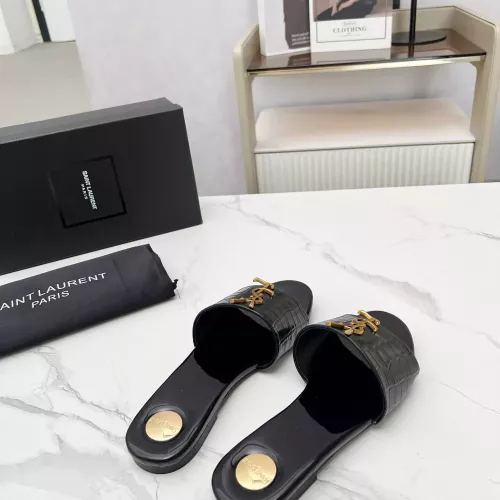Replica Yves Saint Laurent YSL Slippers For Women #1377900 $85.00 USD for Wholesale