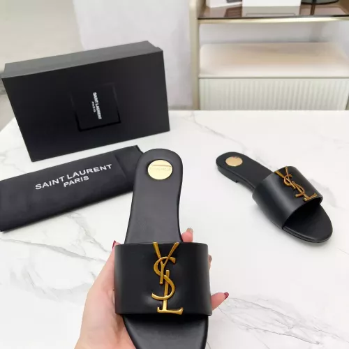 Replica Yves Saint Laurent YSL Slippers For Women #1377901 $85.00 USD for Wholesale