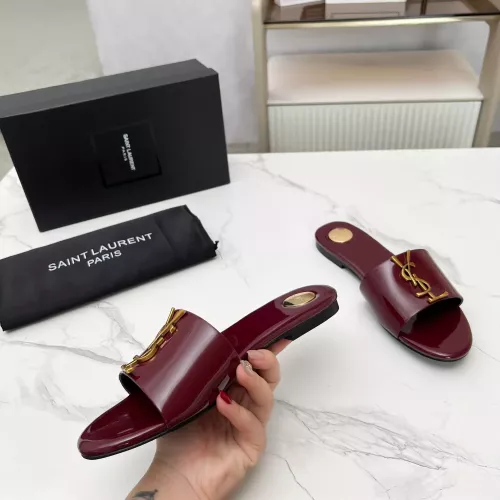 Replica Yves Saint Laurent YSL Slippers For Women #1377905 $85.00 USD for Wholesale