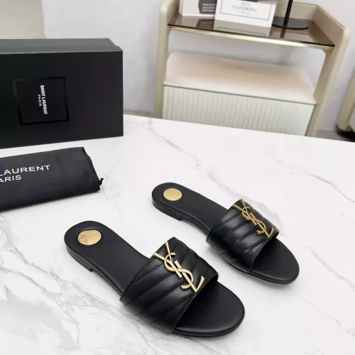 Yves Saint Laurent YSL Slippers For Women #1377907 $85.00 USD, Wholesale Replica Yves Saint Laurent YSL Slippers