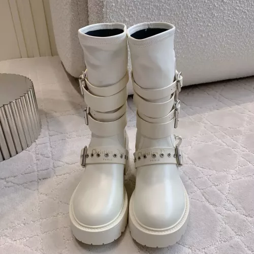 Replica Christian Dior Boots For Women #1377942 $172.00 USD for Wholesale