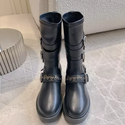 Replica Christian Dior Boots For Women #1377943 $172.00 USD for Wholesale