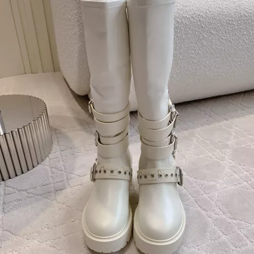Replica Christian Dior Boots For Women #1377944 $182.00 USD for Wholesale