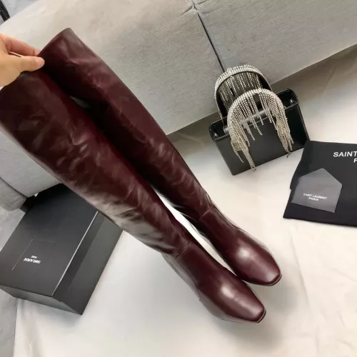 Replica Yves Saint Laurent YSL Boots For Women #1377953 $210.00 USD for Wholesale