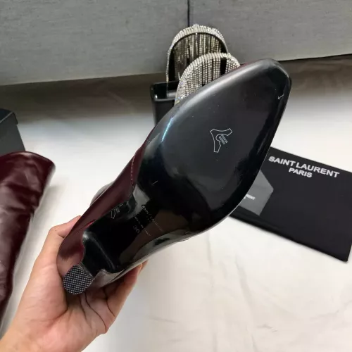 Replica Yves Saint Laurent YSL Boots For Women #1377953 $210.00 USD for Wholesale