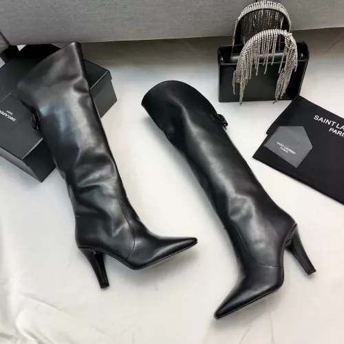 Replica Yves Saint Laurent YSL Boots For Women #1377954 $210.00 USD for Wholesale