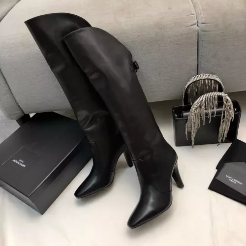 Replica Yves Saint Laurent YSL Boots For Women #1377954 $210.00 USD for Wholesale