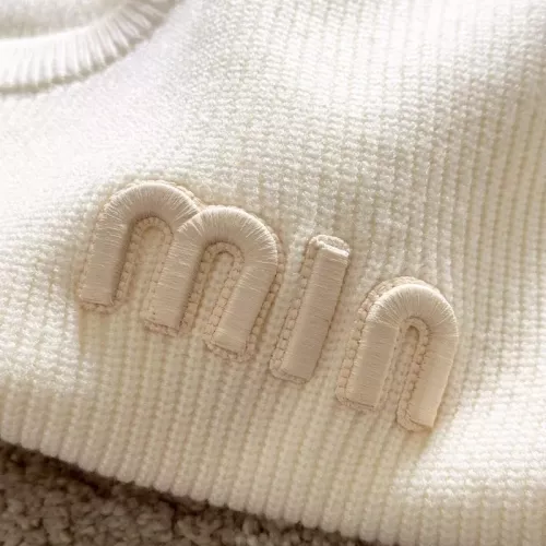 Replica MIU MIU Sweaters Long Sleeved For Unisex #1377958 $88.00 USD for Wholesale